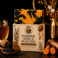 Turmeric, Honey & Black Seed Face & Body Soap