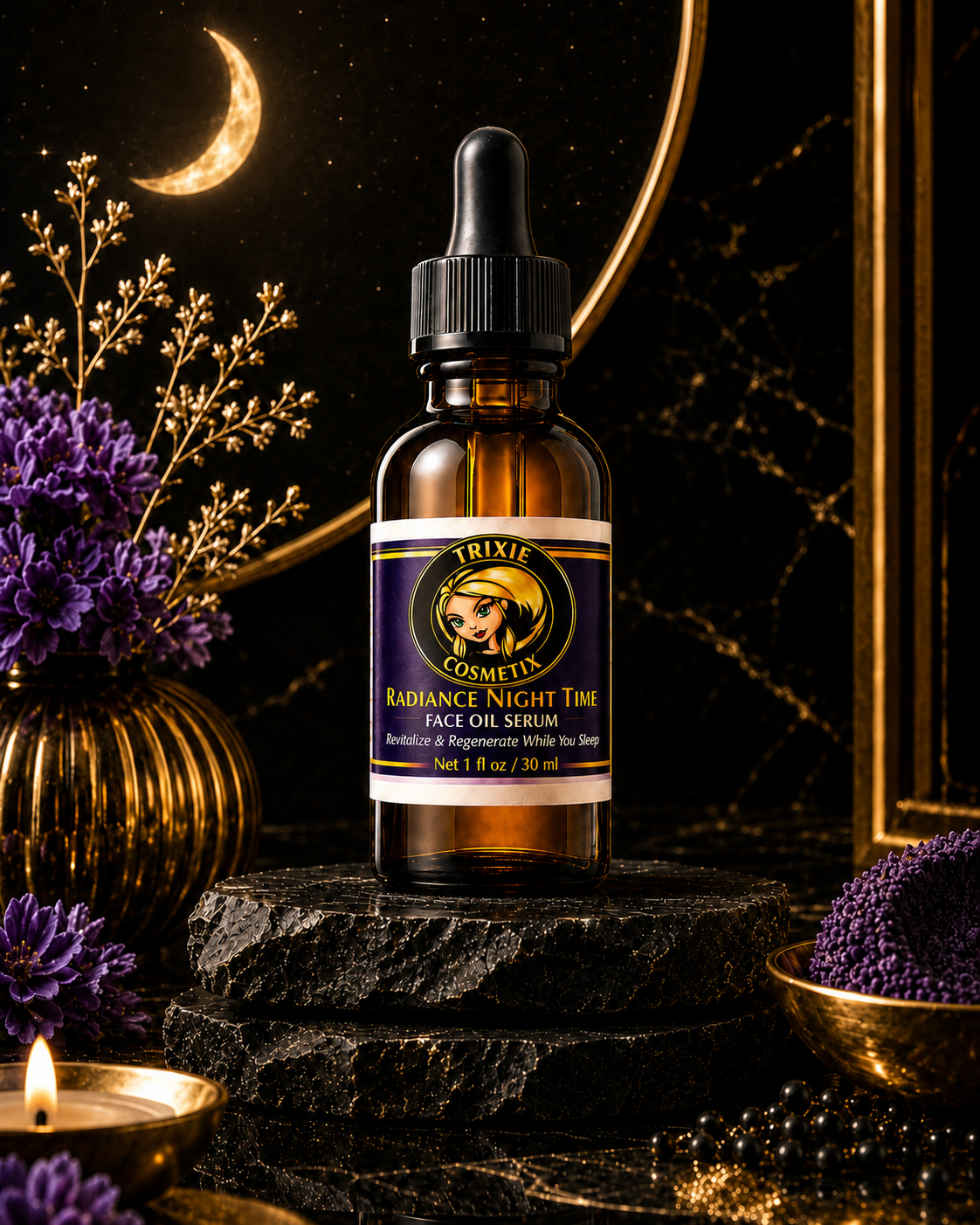 Radiance Night Time Face Oil Serum