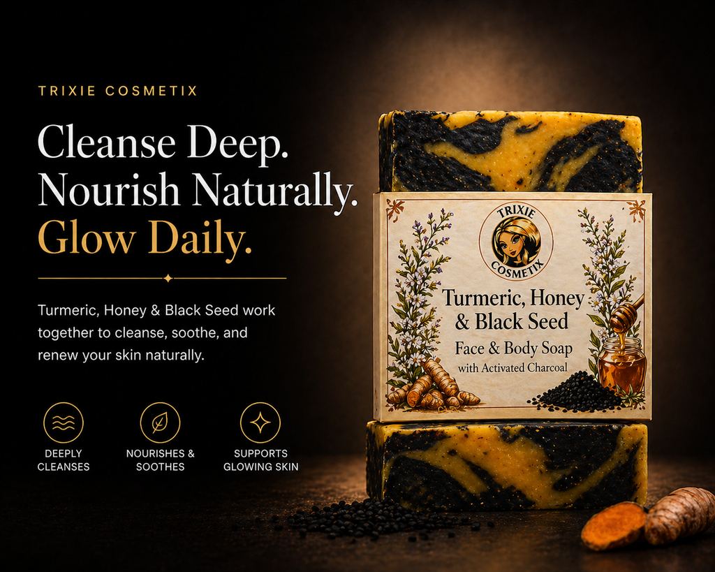 Turmeric, Honey & Black Seed Face & Body Soap