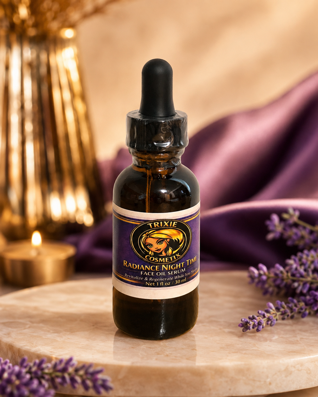 Radiance Night Time Face Oil Serum
