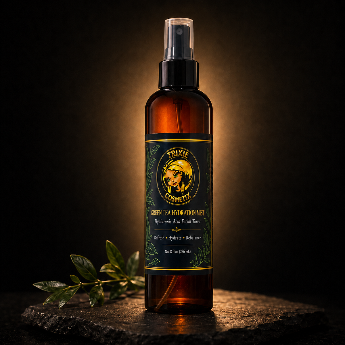 Green Tea Hydration Mist (Hyaluronic Acid Facial Toner)